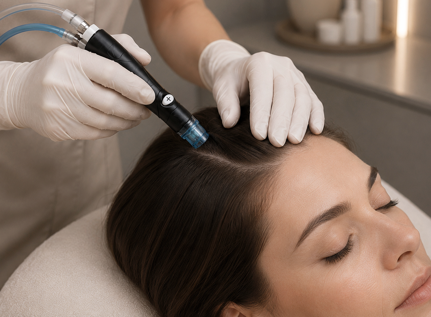 Hydrafacial Syndeo Vlasy